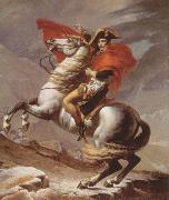 Jacques-Louis  David napoleon crossing the alps Sweden oil painting artist